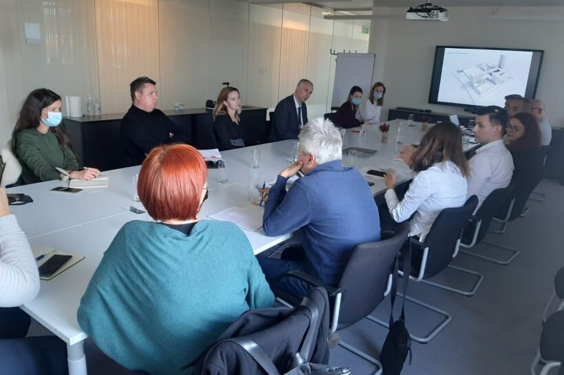 EU Project Development of the Dračevac Zone – Split Technology Park – Dračevac: Meeting Held Between the City of Split Project Team and Contractor Representatives