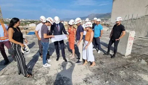 Construction Begins on the Central Building of the Future Technology Park at Dračevac