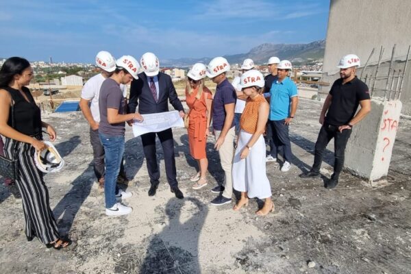 Construction Begins on the Central Building of the Future Technology Park at Dračevac