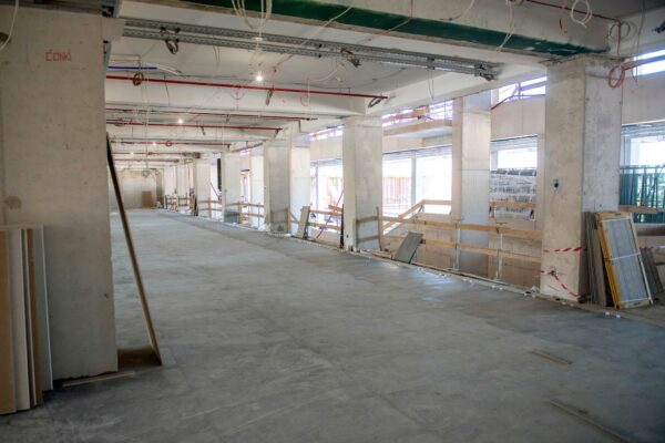 From the Dračevac Construction Site: Works on the Central Building of the Future Technology Park Proceeding to Plan