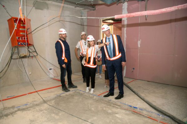From the Dračevac Construction Site: Works on the Central Building of the Future Technology Park Proceeding to Plan