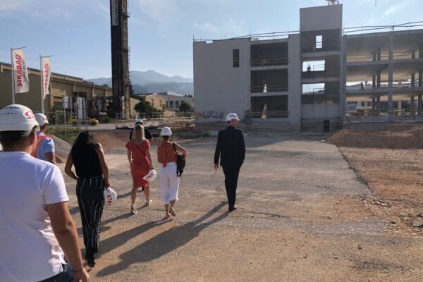 Construction Begins on the Central Building of the Future Technology Park at Dračevac