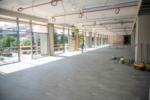 From the Dračevac Construction Site: Works on the Central Building of the Future Technology Park Proceeding to Plan