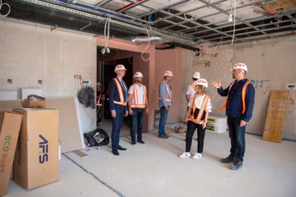 From the Dračevac Construction Site: Works on the Central Building of the Future Technology Park Proceeding to Plan