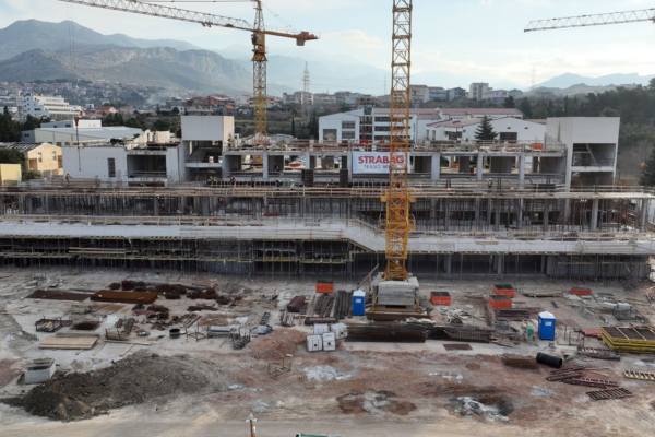 Progress on the Reconstruction and Extension of the Central Building of the Future Split Technology Park