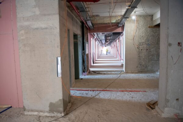 From the Dračevac Construction Site: Works on the Central Building of the Future Technology Park Proceeding to Plan