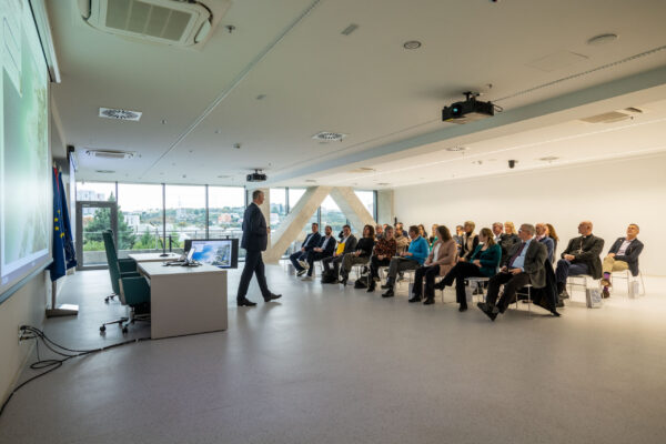 Diplomatic corps on an official visit to Split Technology Park