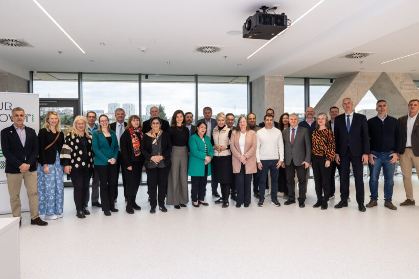 Diplomatic corps on an official visit to Split Technology Park