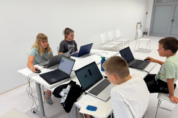 First week of the STEAM summer children’s camp completed