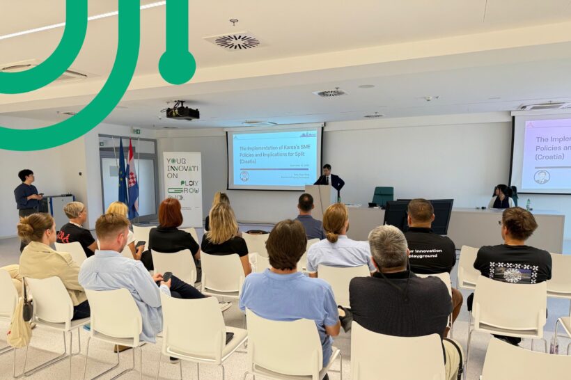 Lecture on Korean SME support policies held at Split Technology Park