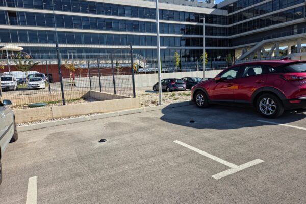 Parklio smart sensors in the Split Technology Park car park