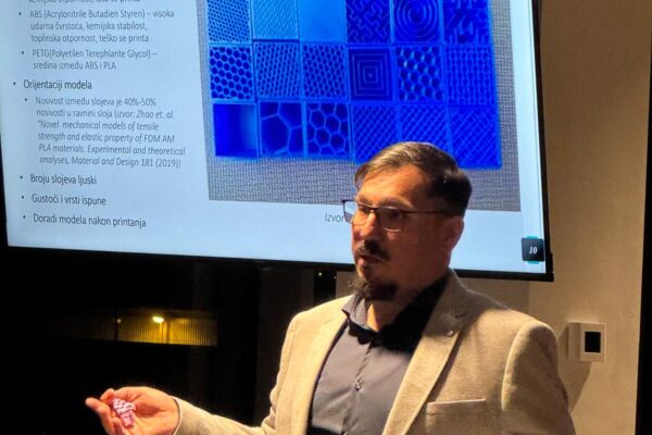 Održan meetup “Od funkcionalnih 3D printova do prototipa” u Tehnološkom parku Split