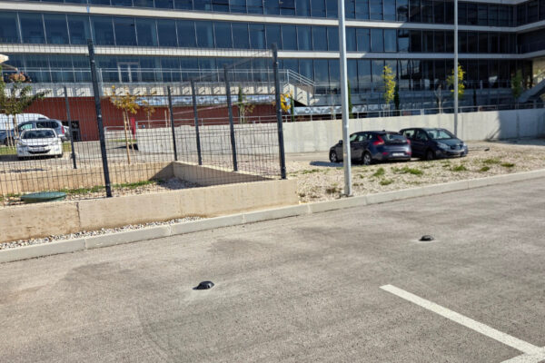 Parklio pametni senzori na parkingu Tehnološkog parka Split